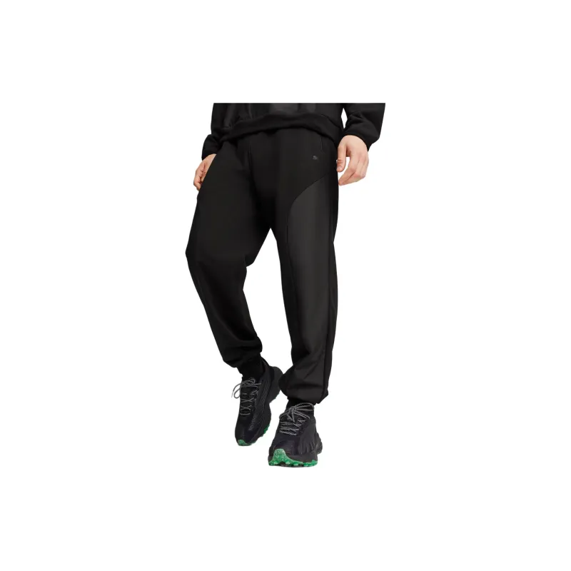 PUMA Mercedes AMG-Petronas F1 SS24 Casual Pants Men's Black-2