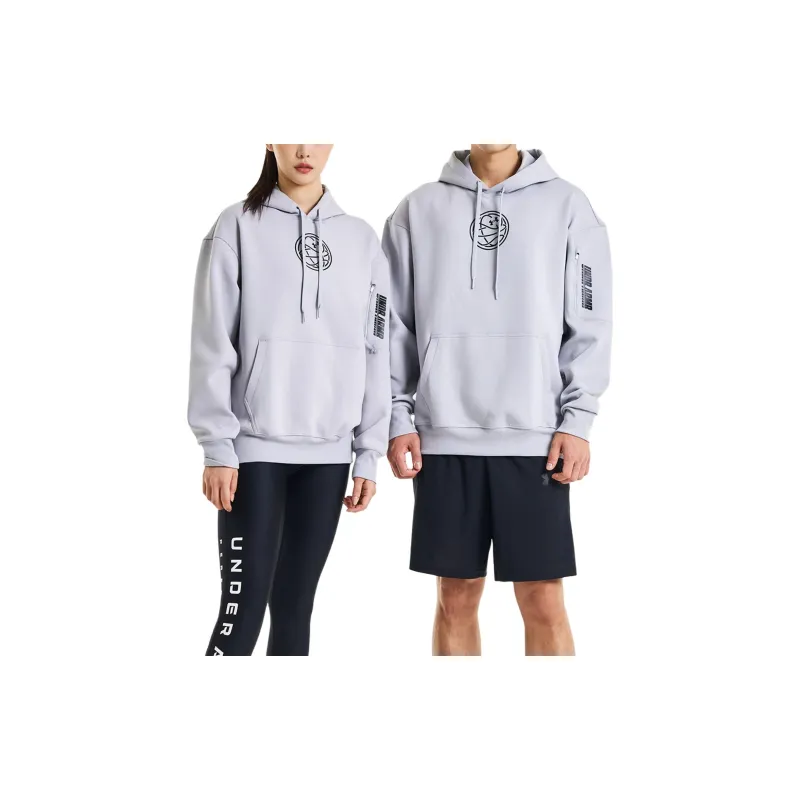 Under Armour Sweatshirts Unisex Gray/Black-3