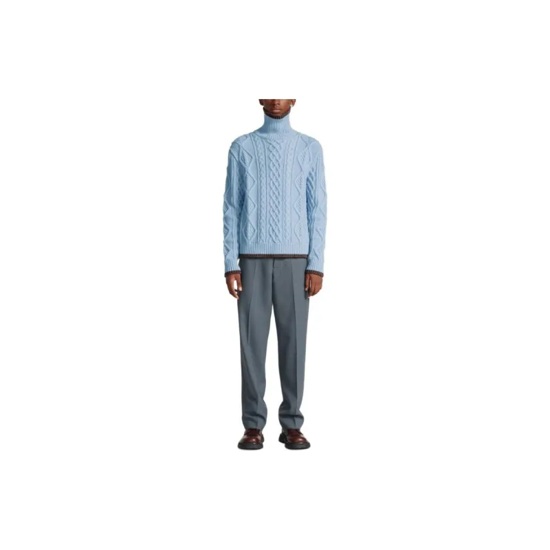DIOR Cd Diamond Turtleneck Sweater-2