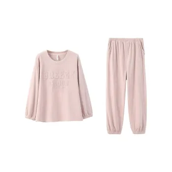 Aannsfam Pajama Set Women's Pastel Pink