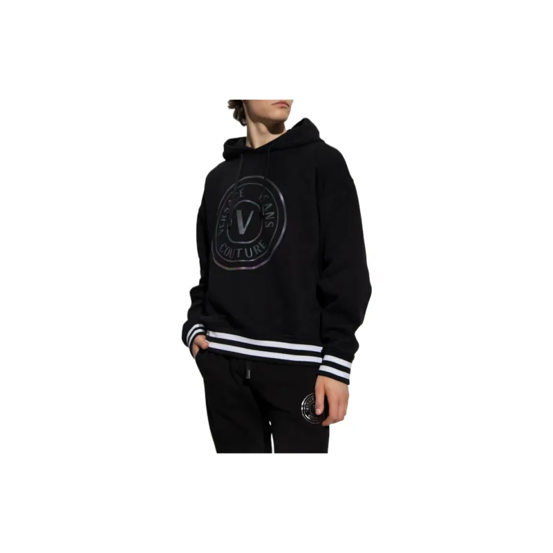 VERSACE JEANS COUTURE Sweatshirts Men Black-3