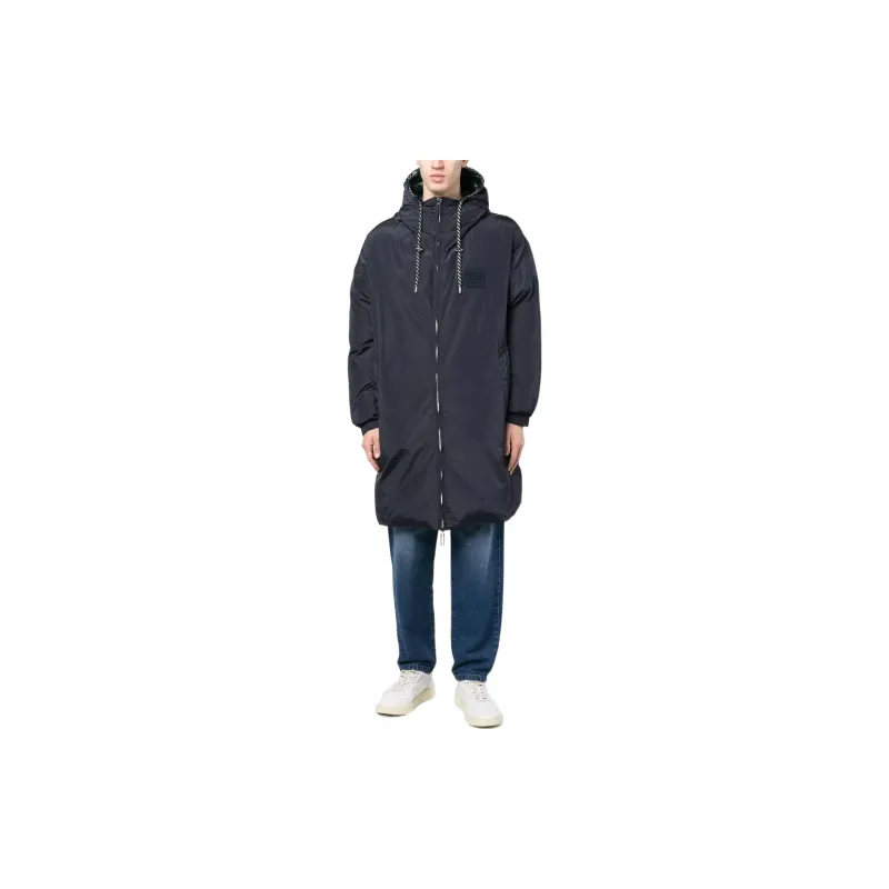 EMPORIO ARMANI Coats Men Blue-2