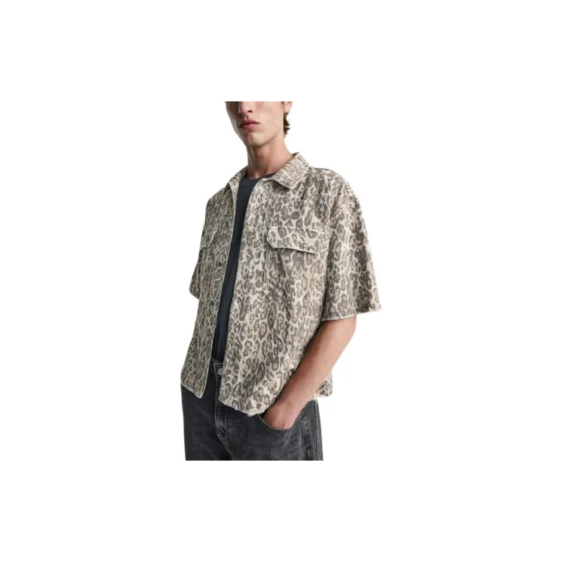 ZARA Shirts Men Tan-5
