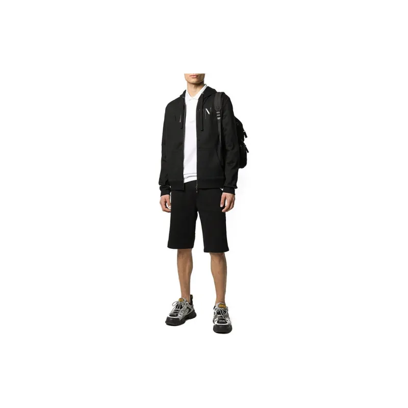 Valentino Jackets Coats Men's Black-1