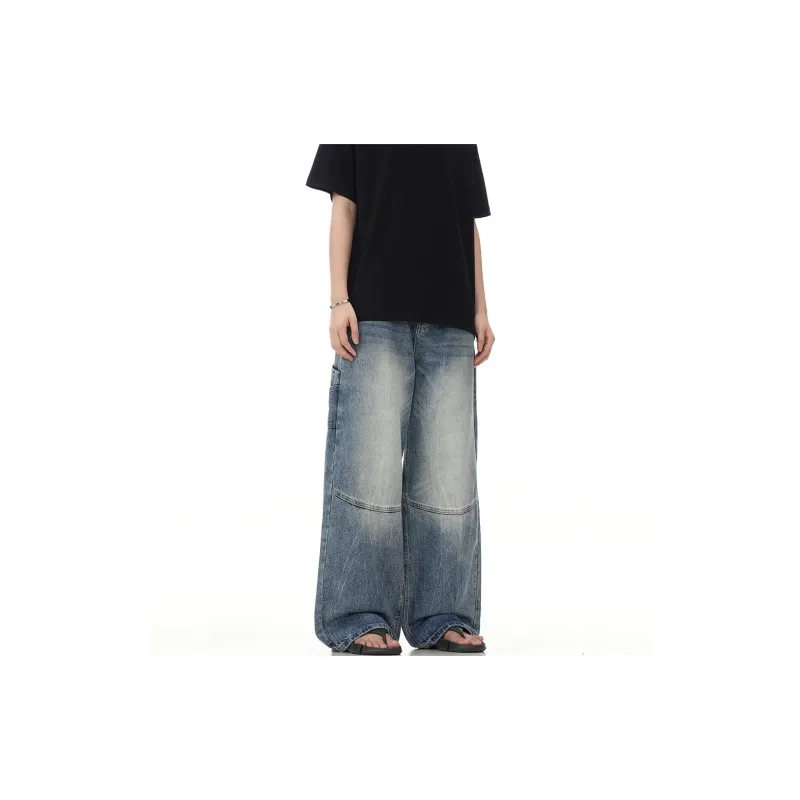 GBXM Jeans Unisex Vintage Blue-5