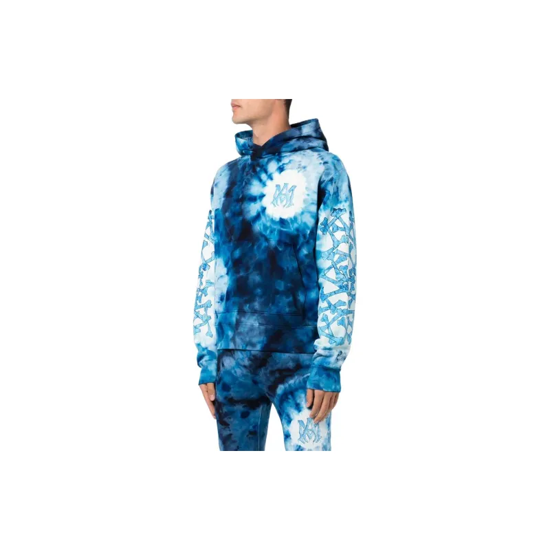 AMIRI Tie Dye Bones Hoodie-2