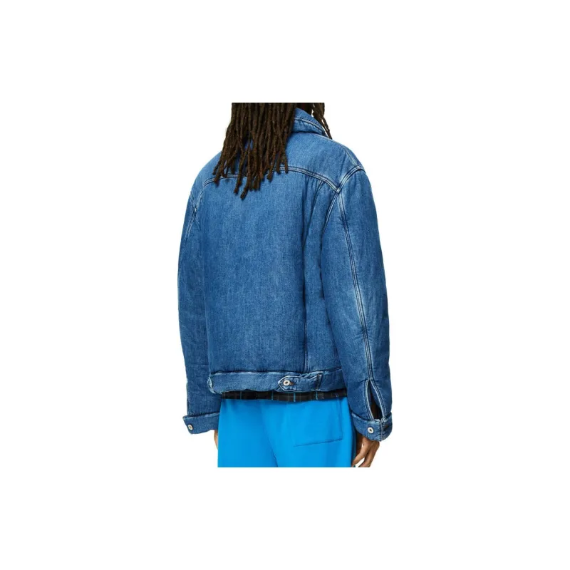 LOEWE Padded Denim Jacket-3