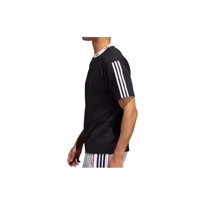 Adidas Originals T Shirts Men Black-3