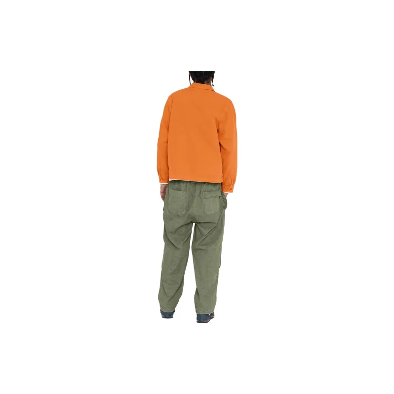 Stussy Washed Canvas Zip Shirt-17