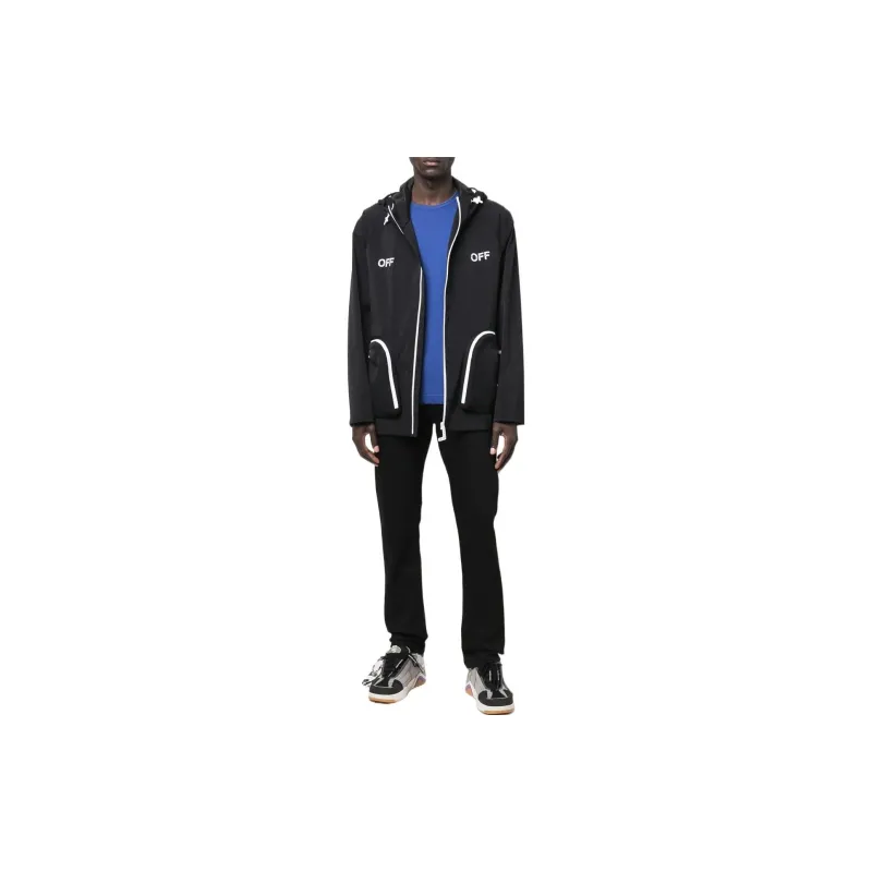 OFF WHITE Off Stampe Minimal Windbreaker Jacket-1