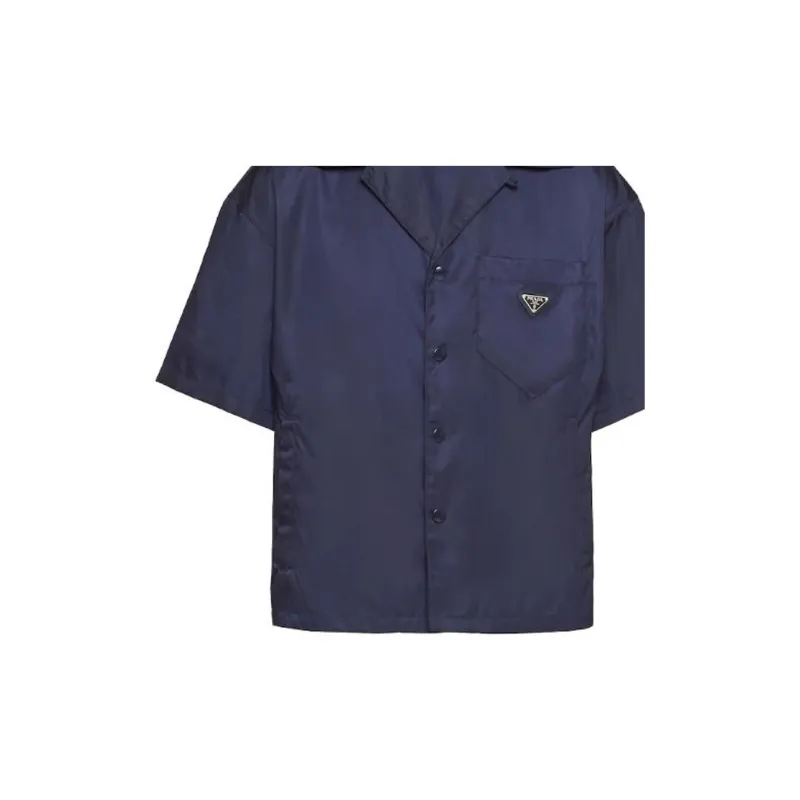 PRADA Shirts Men Blue-5