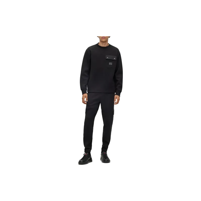 HUGO BOSS Knitted Sweatpants Men Black-1