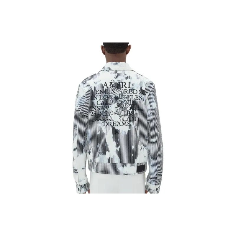AMIRI Jackets Men White Blue-2