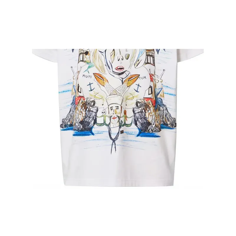 Burberry T Shirts Men White-5