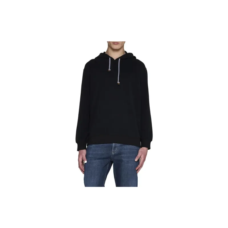 Brunello Cucinelli Long sleeve Cotton Hoodie-2
