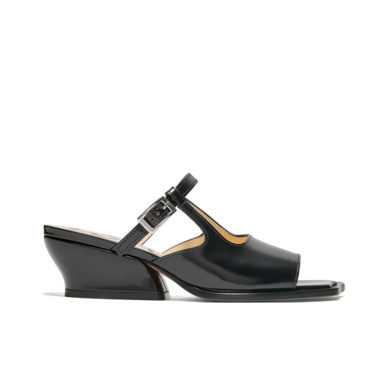 LOEWE Slide Slippers 4.5cm Women's Black-1