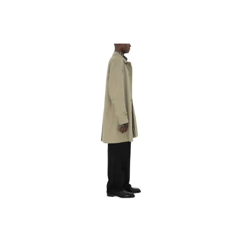 Burberry Coats Men Khaki-5