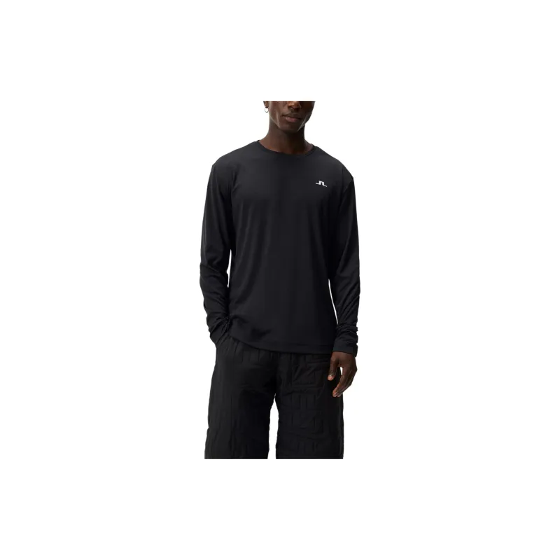 J.Lindeberg Ade T Shirt Ls T Shirt Men's Black-3