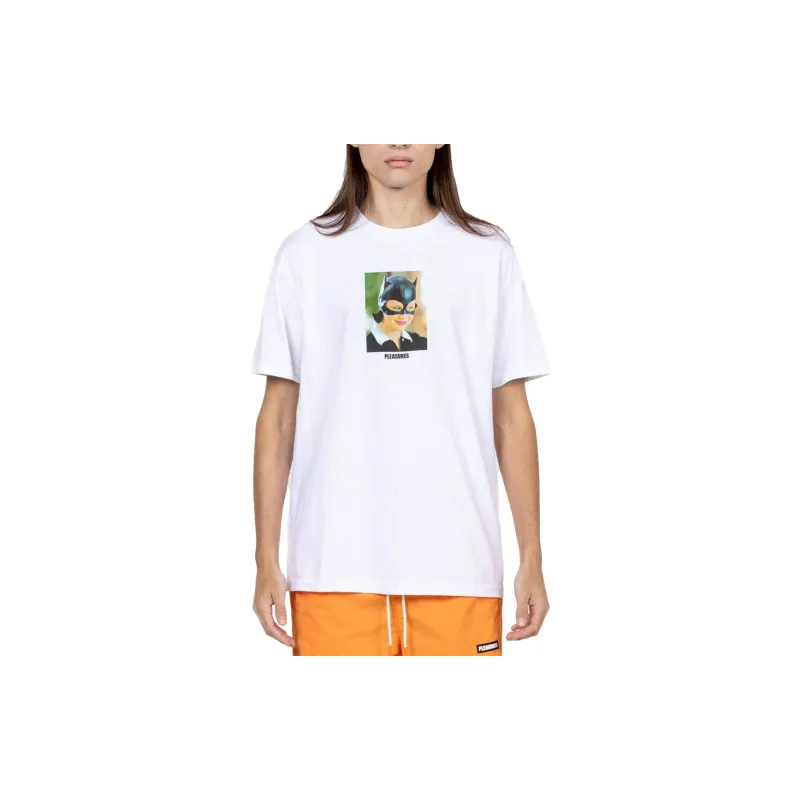 PLEASURES X Ghost World Co-branded Series T-Shirts Unisex White-3