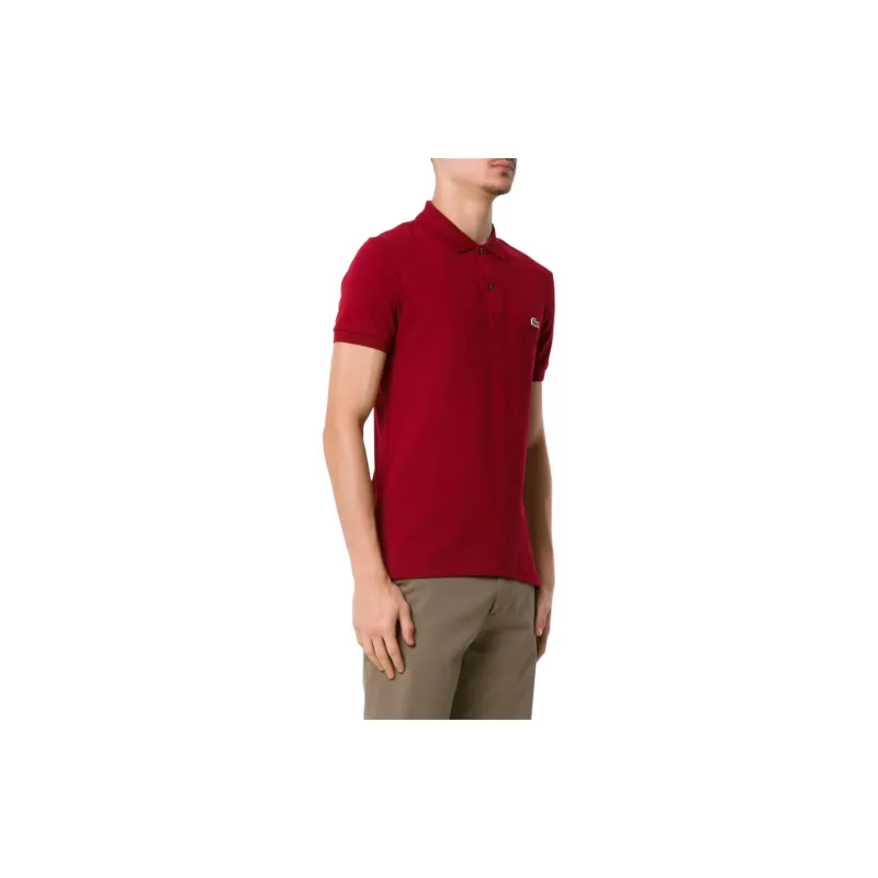 LACOSTE Logo embroidered Short sleeve Polo Shirt-3
