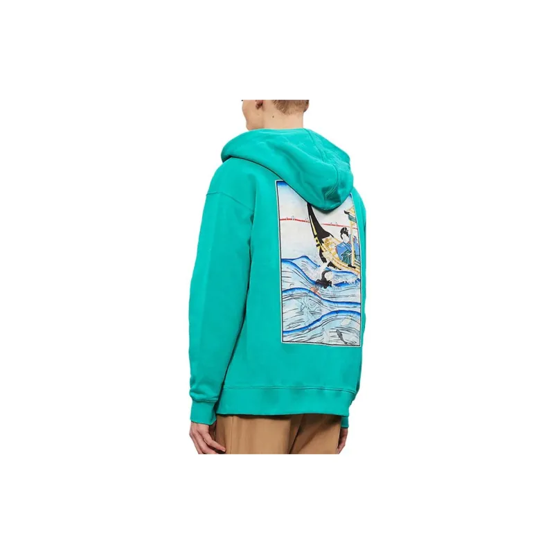 KENZO Sweatshirts Men Green-1