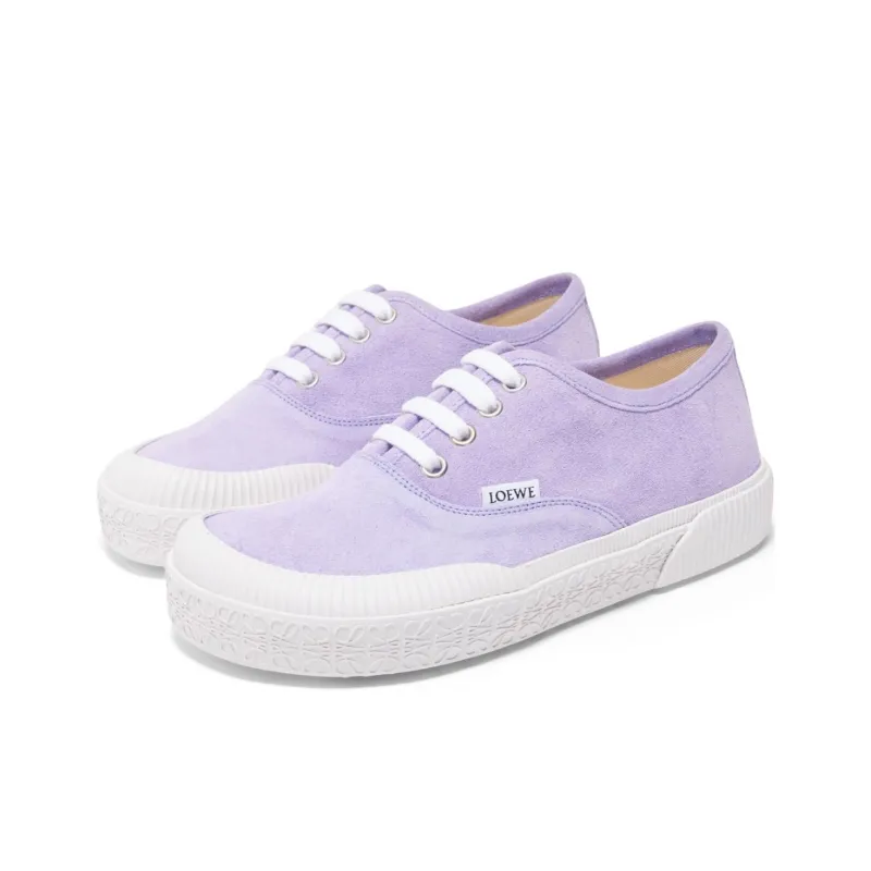 LOEWE Terra Vulca Low Top Skateboard Shoes Women's Lilac-2