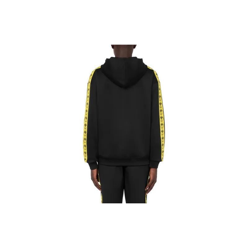 MOSCHINO Zipped Drawstring Hoodie-3