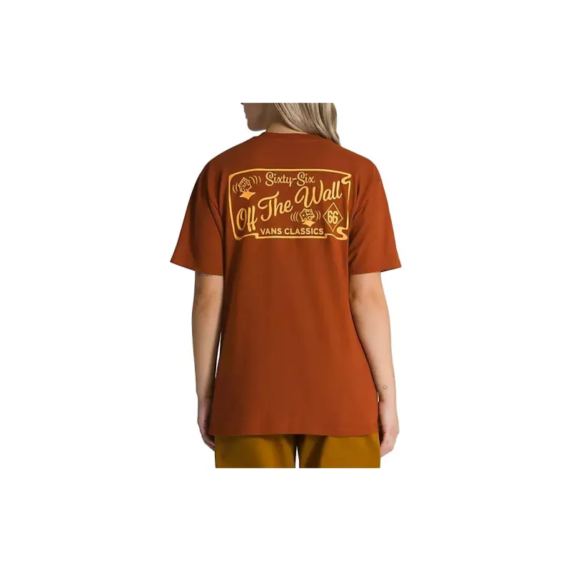 Vans SIXTY SIXERS CLUB SS T-Shirts Unisex Red-3