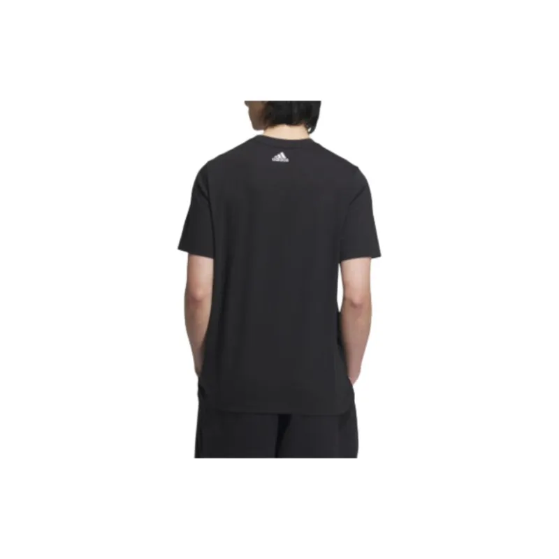 Adidas T Shirt Men's Black/White-5