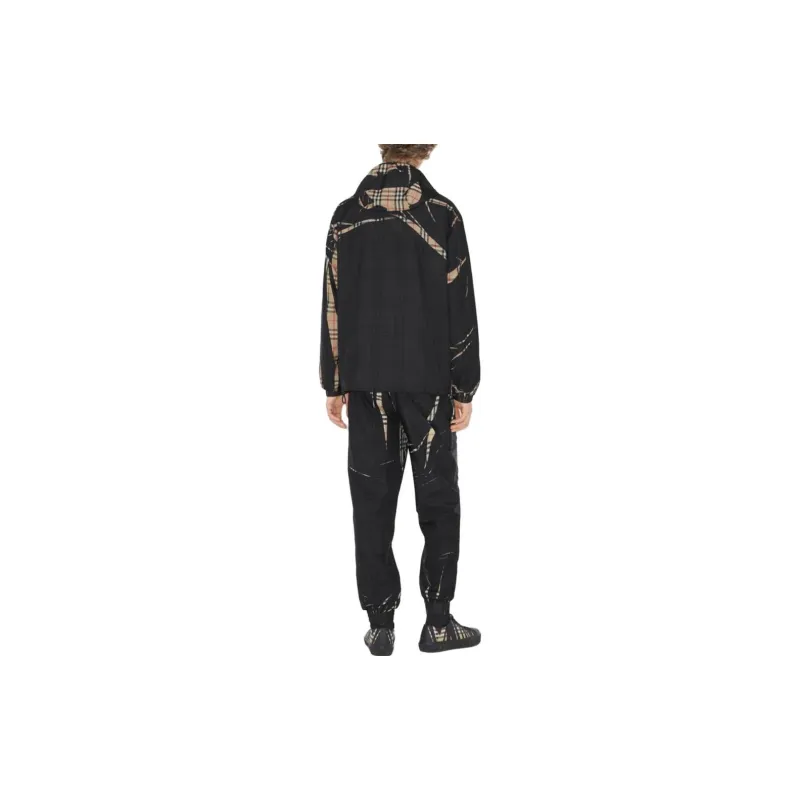 Burberry Sliced Check Jogging Pants-2
