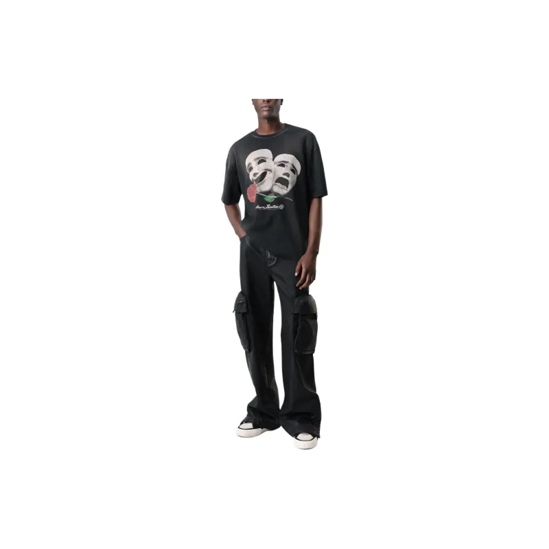 AMIRI Theatre Masks Oversized Tee-3