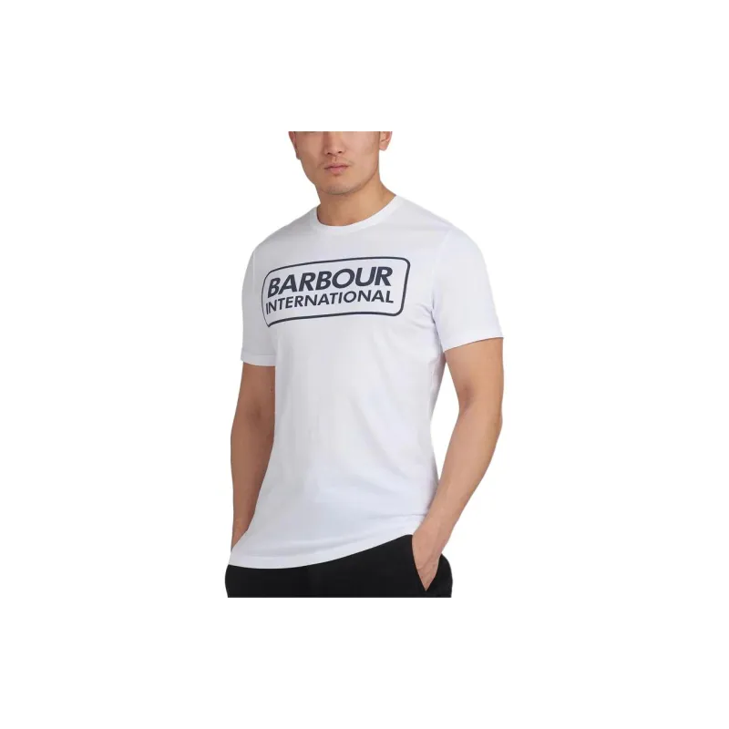 BARBOUR T Shirts Men White-2