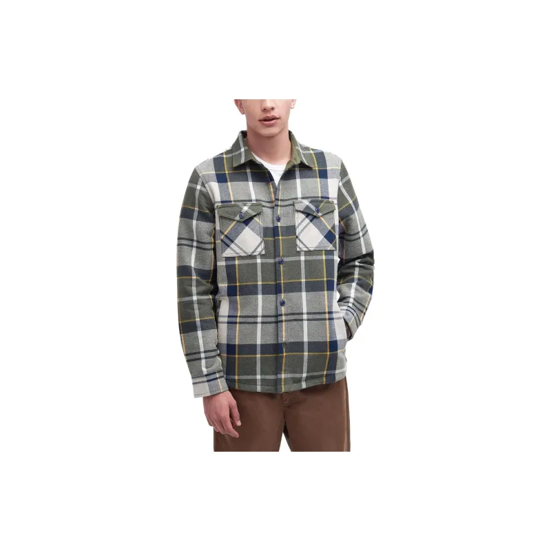 BARBOUR Cannich Overshirt Shirt Men's Green-3