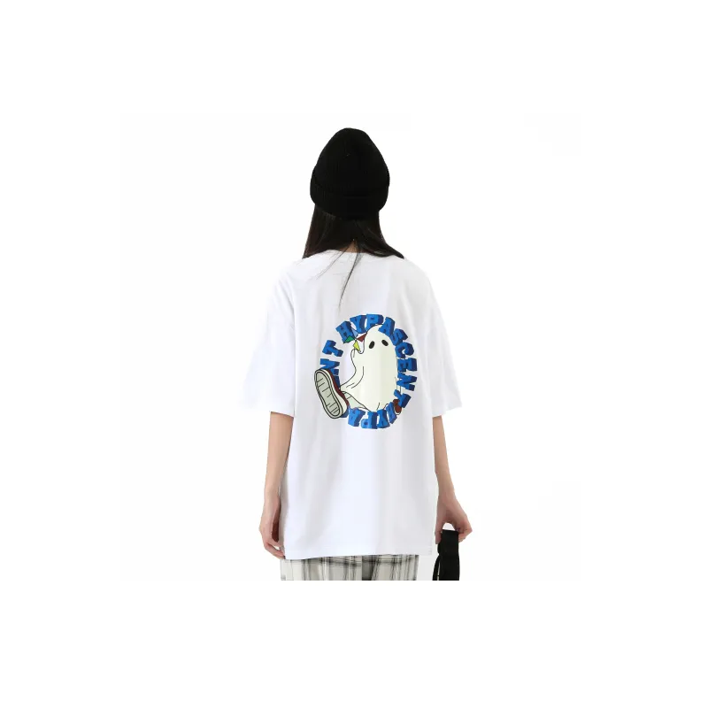 HYPASCENT Summer Drop Shoulder Sleeve T-Shirt Unisex-8