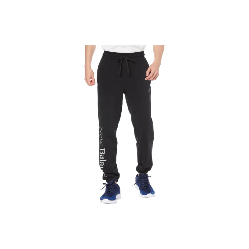 New Balance Knitted Sweatpants Men Black-5