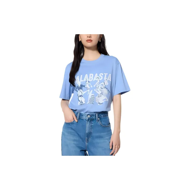 UNIQLO x HAIZEIWANG LIANMINGKUAN T-Shirt Unisex Blue-2