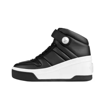 Jimmy Choo Del Mar High-Top Skateboard Shoes Women's Black