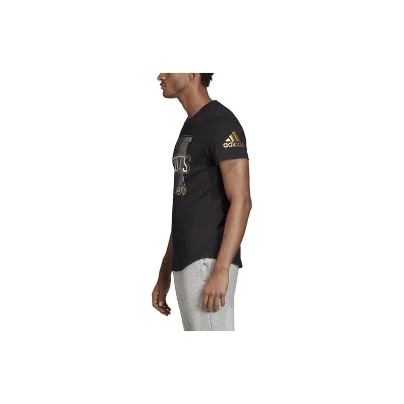 Adidas T Shirts Men Black-4
