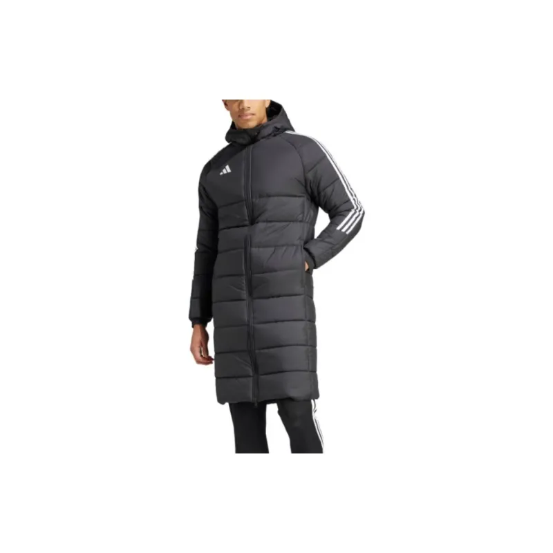 Adidas Tiro 24 Long Coat Jackets Coats Men's Black-1