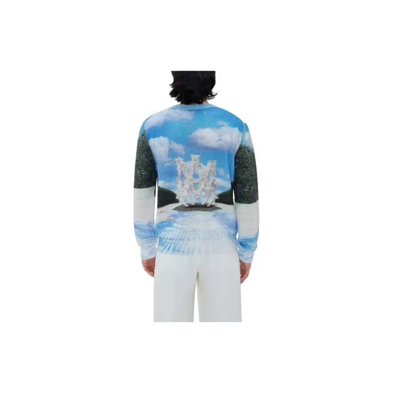 AMIRI Sweaters Men Blue-2