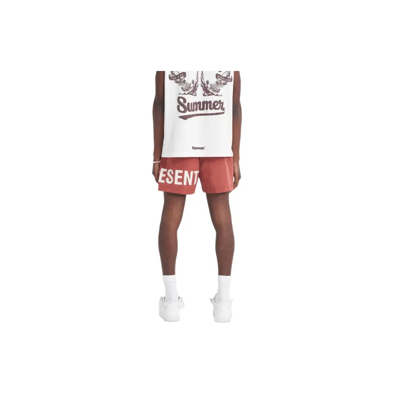 REPRESENT Swimming Shorts Men's Red-1