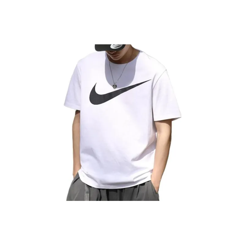 Nike T Shirts Men White-1