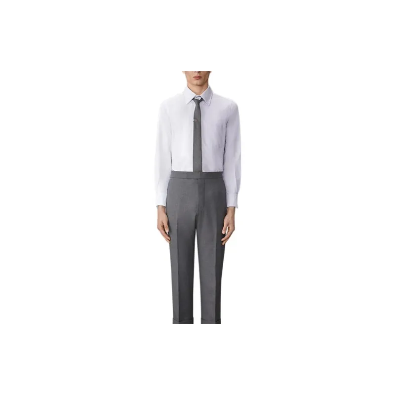 THOM BROWNE Funmix Oxford Shirt-1