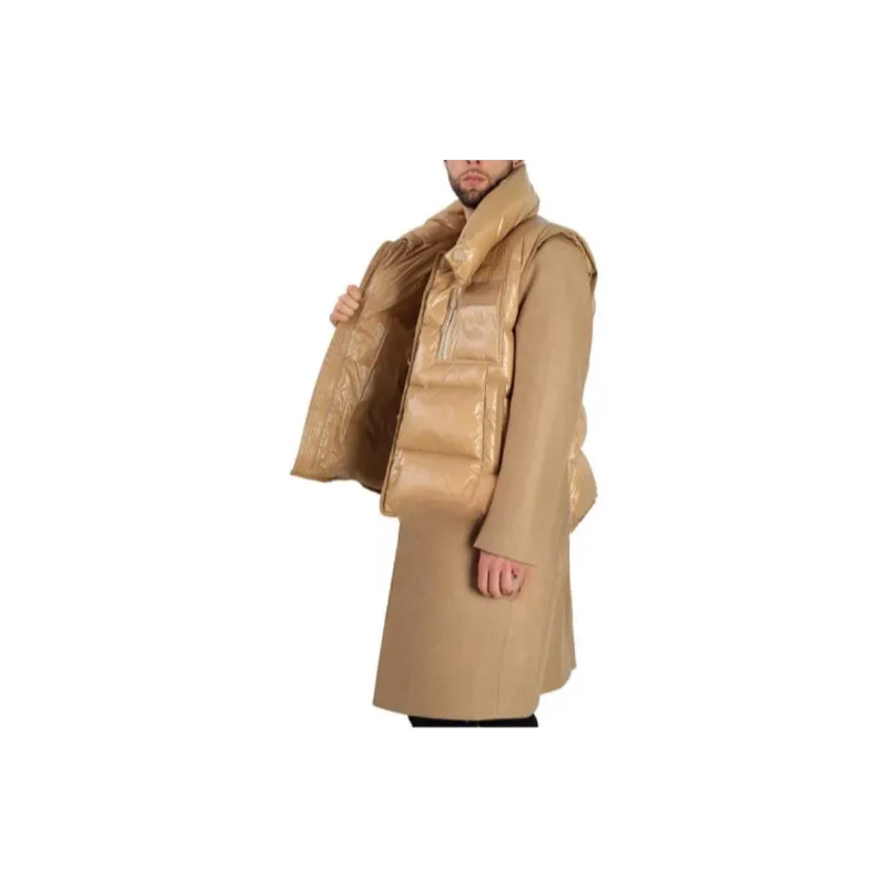 Burberry Coats Men Camel-5