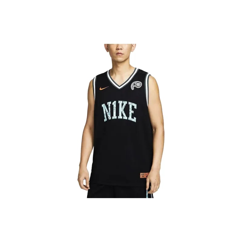 Nike SS23 Resistant High Basketball Series DNA 'CHBL' Basketball Jerseys Men's Black-3