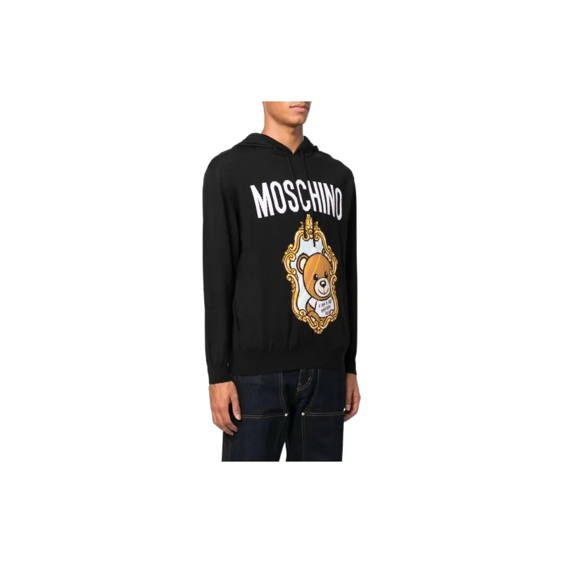 MOSCHINO Sweaters Men Black-3