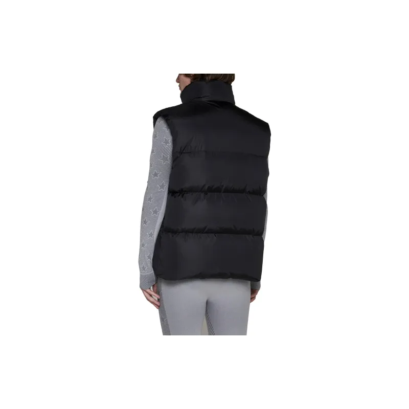 PALM ANGELS Logo Patch Padded Vest-3
