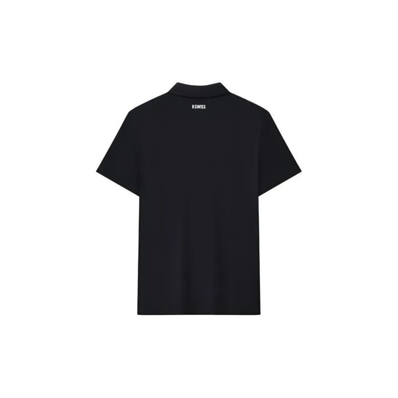 K·SWISS Polo Shirts Men Black-1