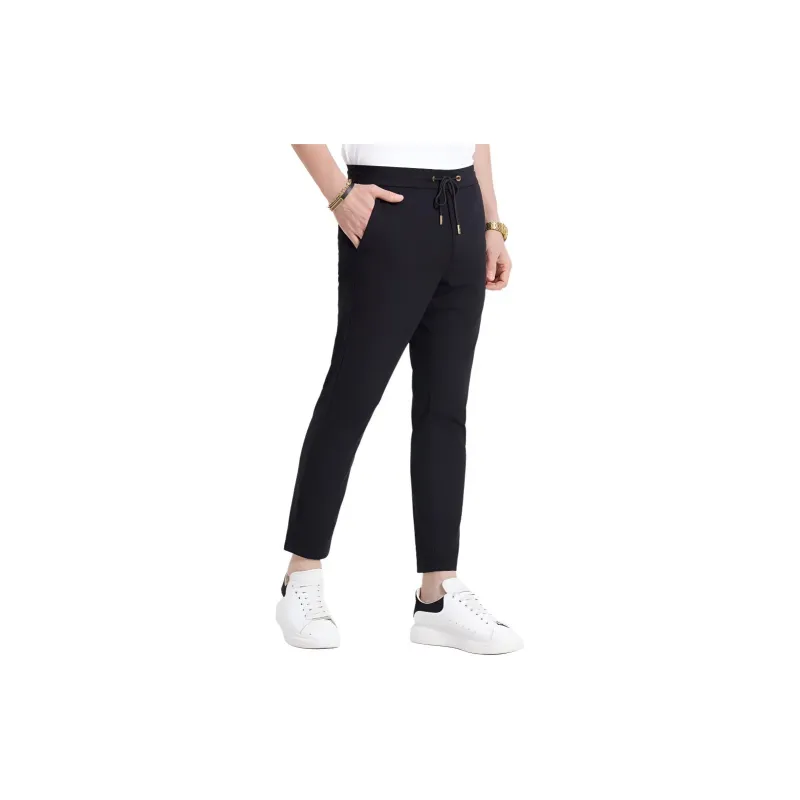 Raidy Boer Casual Pants Men's Black-4