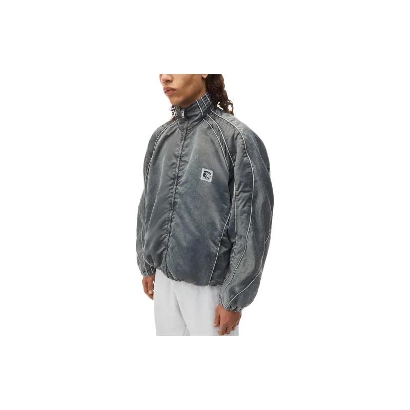 Alexander Wang Panelled Faded Bomber Jacket-2